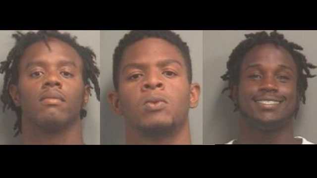 Police: 3 arrested after guns, drugs found in car