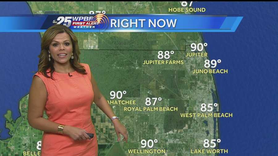 Felicia says another hot afternoon is on tap around South Florida, and wet weather is again possible.