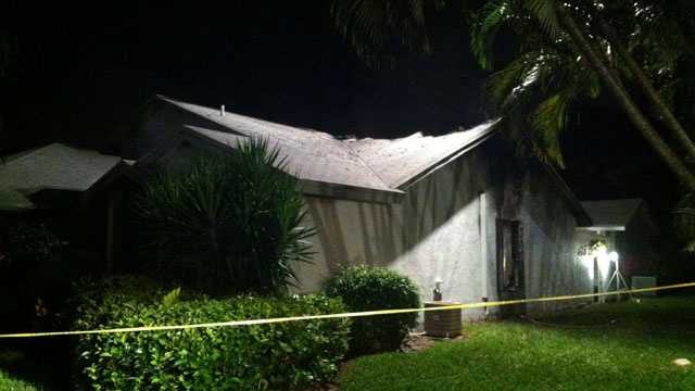 An 86-year-old man was found dead inside this Delray Beach home after an early morning fire.