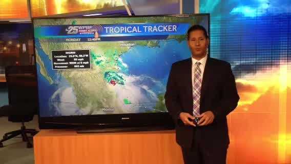 Cris says that although there are two active storms right now in the tropics, neither is expected to cause any harm to the United States.