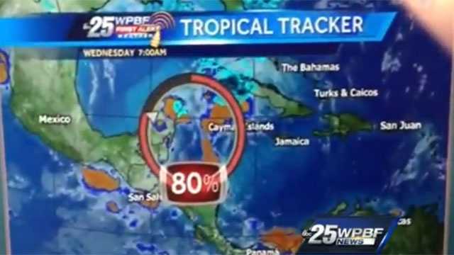 The WPBF 25 First Alert Weather team is watching one area in the tropics that could produce the next named storm.