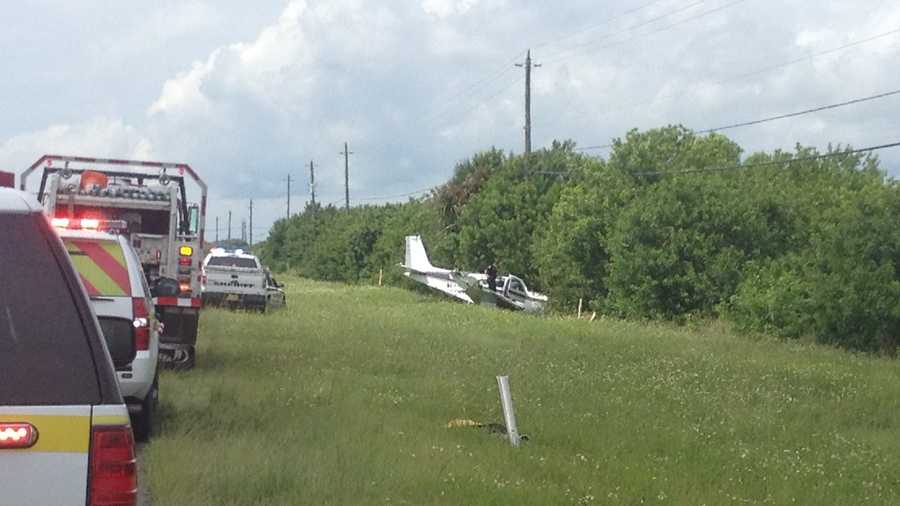 This small plane crashed off Southern Boulevard in Loxahatchee.