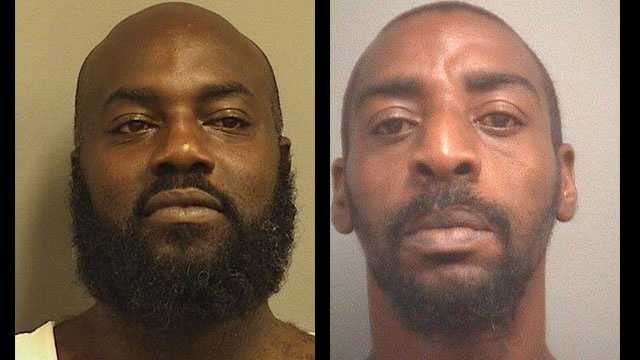 Moses Mitchell and Reginald McKelvin were arrested during a drug raid.