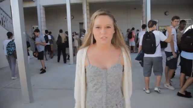 Boca Raton Community High School students hope their "Roar" video will attract Katy Perry.