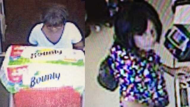Deputies are trying to identify these two women who used stolen credit cards at a Winn-Dixie and two Target stores in Palm Beach County.