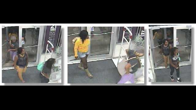 Police in Port St. Lucie are trying to identify these perfume-stealing women.