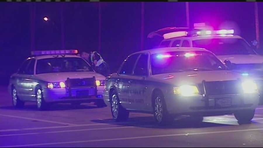 The names of the three officers involved in a shooting with a man at a DUI checkpoint over the weekend were released on Monday.