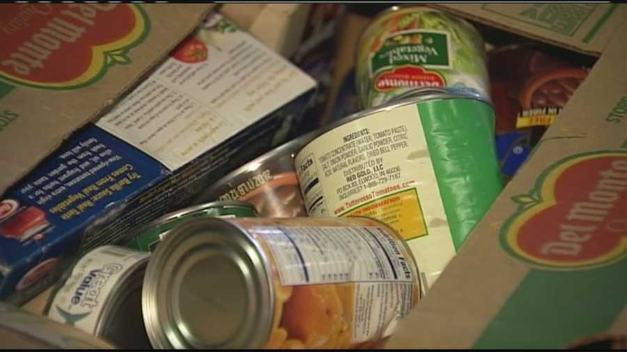 More veterans might be turning to food banks because of cuts to their food stamps.