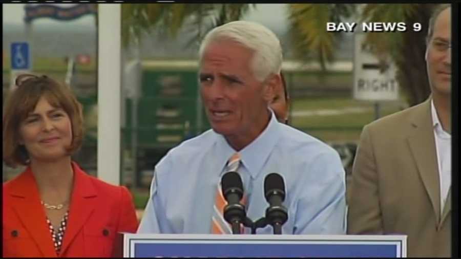 Republican-turned-Democrat Charlie Crist says he's running for governor of Florida.