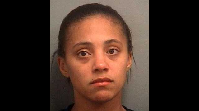 Tomacina Hird is accused of stabbing a tenant at the Riviera Beach apartment complex she manages.