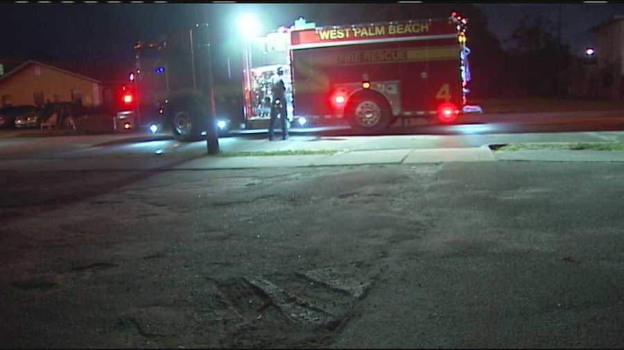 Four adults and two children have been displaced after an apartment fire in West Palm Beach.