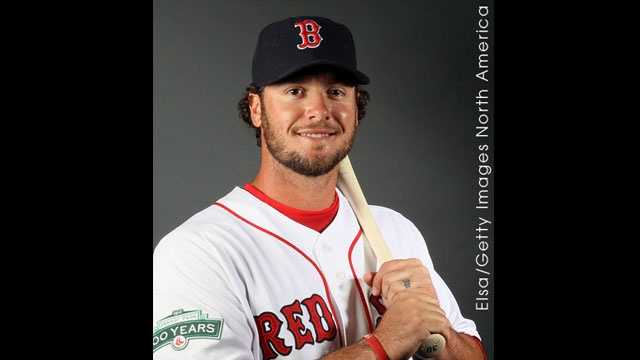 Jarrod Saltalamacchia was the starting catcher for the Boston Red Sox on their way to winning the 2013 World Series.