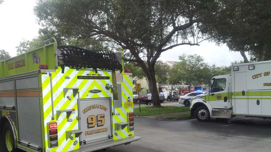 A fire at the Island Shores Apartments leaves a Greenacres family homeless.
