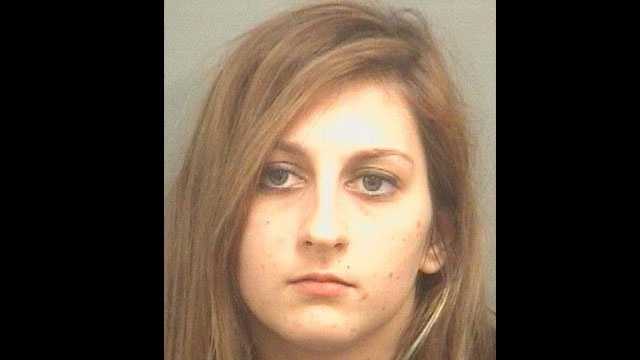 Jessica Pilla is accused of stabbing a 17-year-old girl outside an Advance Auto Parts store in Jupiter.