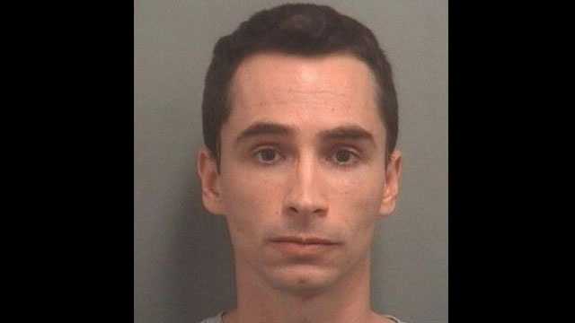 Seth Thompson is accused of secretly recording people using the bathroom at Florida Atlantic University.