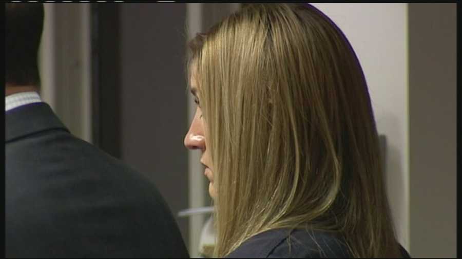 Amanda McClure is charged in the death of a motorcyclist after a night of partying in Palm Beach Gardens.