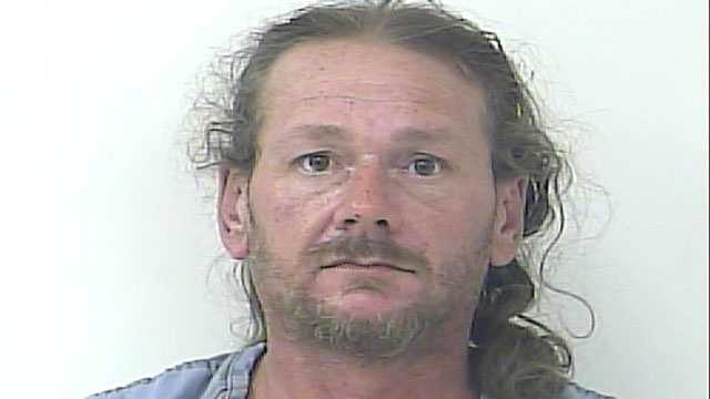 Guy White is accused of pulling out a knife at a McDonald's in Port St. Lucie.