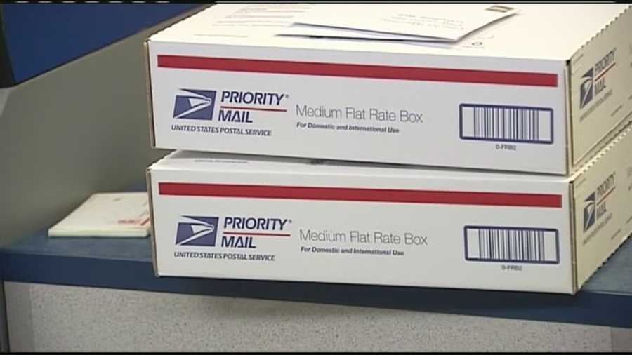 Postal workers said Monday was the busiest day of the year even though there are still four days before the deadline to get holiday packages in the mail.