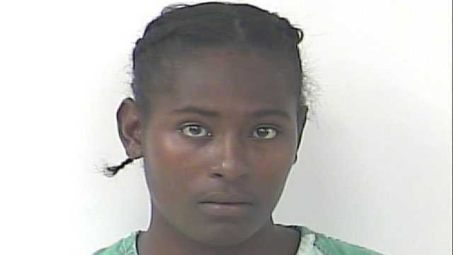 Ashley Williams is accused of abandoning her two daughters, ages 4 and 2.