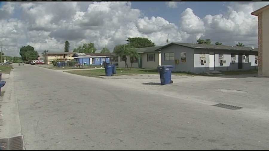 Frederick Carter was shot to death as he answered the door of his Belle Glade home.