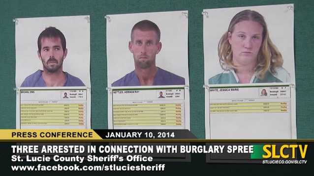 3 arrested in St. Lucie County burglary spree