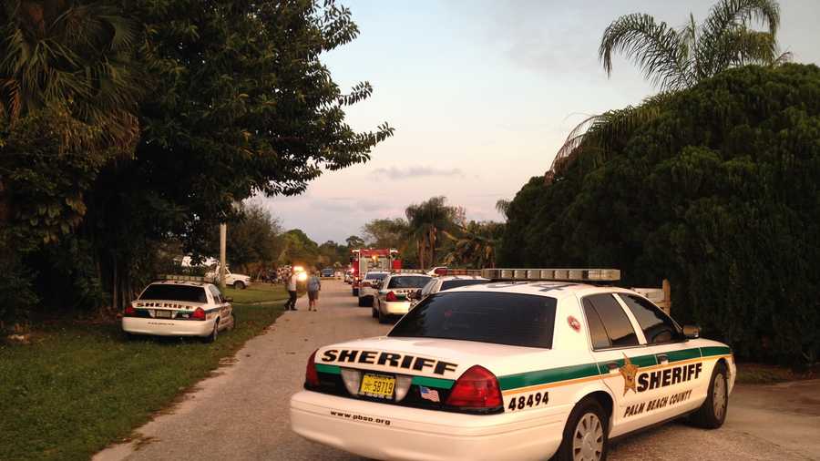 Detectives are investigating a domestic-related shooting in Lake Worth.