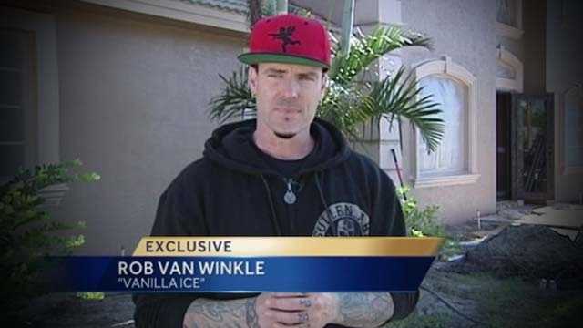 In an exclusive interview with WPBF 25 News' Terri Parker, rapper Vanilla Ice takes time out of his busy remodeling project to offer Justin Bieber some advice after his recent arrest in Miami Beach.