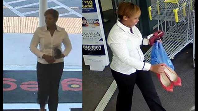 Police say this woman is responsible for for more than $10,000 in fraudulent credit and debit card transactions.