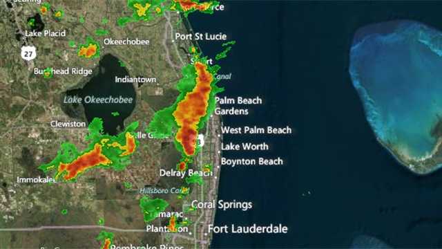 First Alert Weather Showers Storms Move Offshore