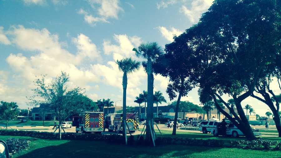 Someone reported that there was a bomb in the clubhouse of the Kings Point retirement community in Delray Beach.