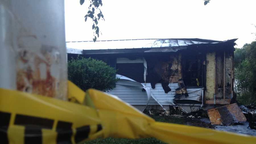 Fire officials reported there were no fire detectors in a burning house in Delray Beach on Tuesday morning.
