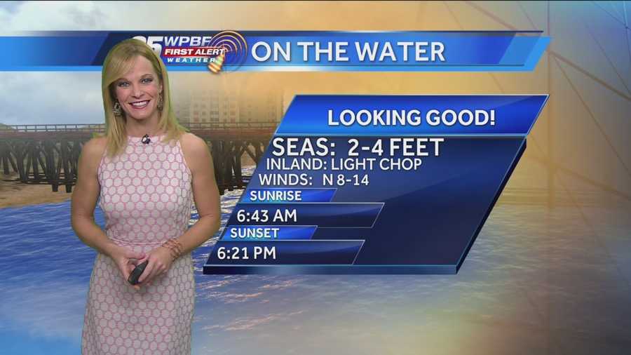 Sandra says the weekend is going to be beautiful around town, particularly in northern Palm Beach County, where some of the world's best golfers have gathered for the Honda Classic.