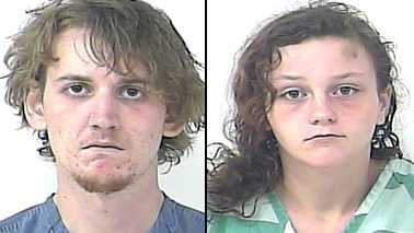 Hayden Hope (left) and Aurelia Walker are charged with attempted murder, among other crimes.
