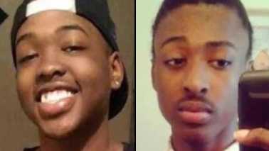 Brandon Cash, 18 (left), and his brother, 20-year-old Fabian Cash, were found shot to death in an apartment in Fort Pierce on Thursday.