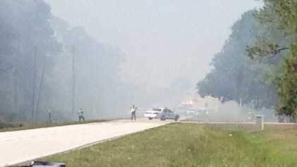 APRIL 25: Seven acres of property caught fire Friday afternoon in Martin County.