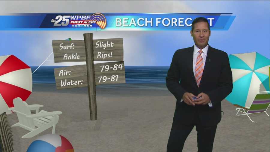 Cris says South Floridians can enjoy another beautiful day at the beach on Wednesday.
