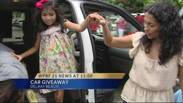 A local mother with two special-needs children got a new van for Mother's Day, thanks to a generous donation from a group called Wheels From The Heart.