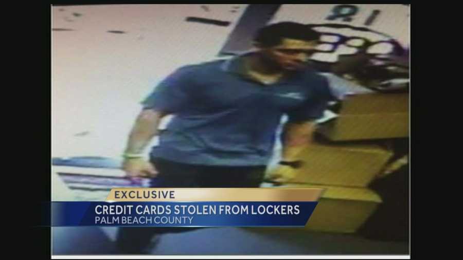 Boynton Beach police have released a photo of a man that they believe may be the suspect who stole credit cards, wallets and cash from the lockers of a Boynton Beach LA Fitness to buy hundreds of dollars worth of merchandise.