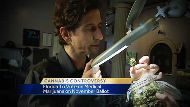 Medical marijuana is on the ballot in Florida in November.