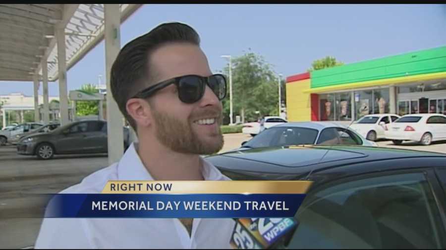 WPBF's Randy Gyllenhaal provides an overview of what you can expect for your Memorial Day weekend travel around south Florida.