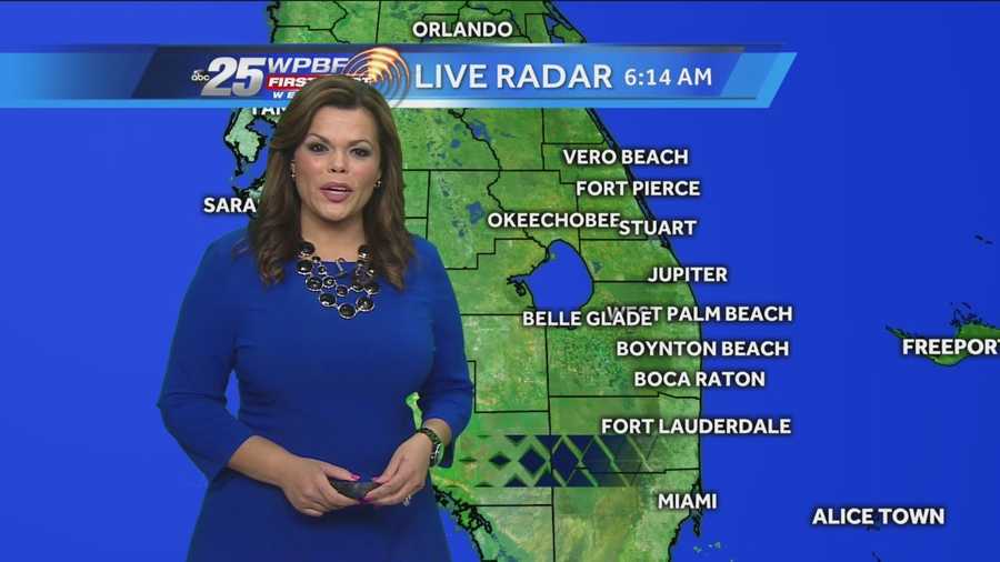 Felicia says continued warm weather is in store on Tuesday, with a slight chance of showers.