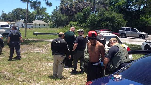 JUNE 4: Authorities made arrests and seized guns, drugs and cash during a sting operation in Fort Pierce on Wednesday.