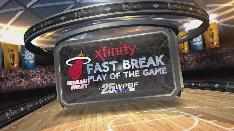 NBA Finals Game 1: Xfinity Fast Break Play Of The Game