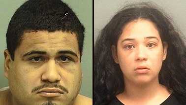 Gonzalo Mendoza Picado and Chelsy Betancourt were arrested and are facing armed carjacking after police say they demanded an unarmed, non-uniformed security guard out of her car and took off in it. 