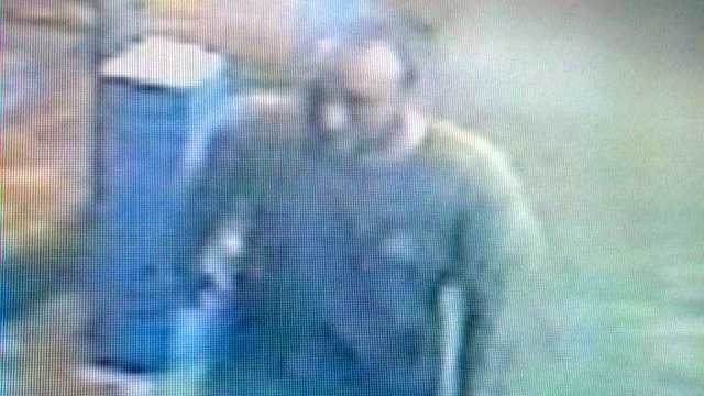 A surveillance photo of the man suspected of armed robbery at Memories Bar located at 1308 Hypoluxo Road in Lantana.