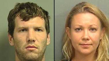 Pavel Krutakov and Elena Chikaurova were both arrested on child neglect charges after a 4-year-old boy in their care was found wandering alone in their apartment complex after 2 a.m. Monday.