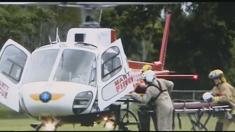 Firefighters in Martin County say they fear the day when a life could be lost because they currently don't have a rescue helicopter.