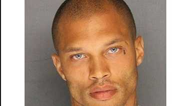 Jeremy Meeks, 30, a felon, was arrested Wednesday on five weapons charges and one gang charge.