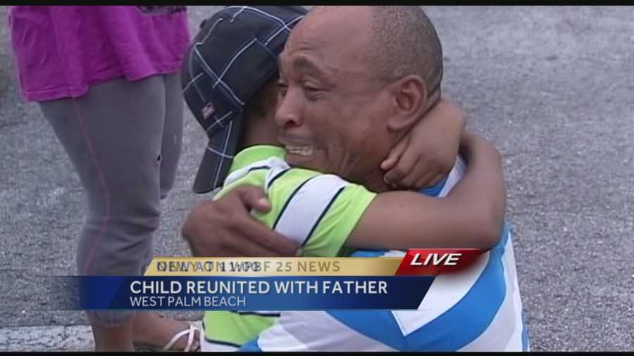 A 9-year-old boy missing for hours was returned to his parents and family in West Palm Beach Monday night and only WPBF 25 News was there for the emotional reunion. Ari Hait has the story.