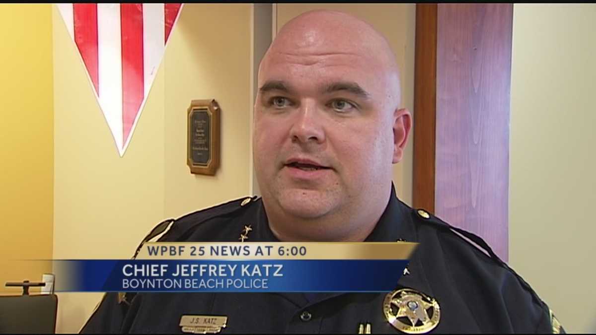 Boynton Beach police chief addresses sick officers